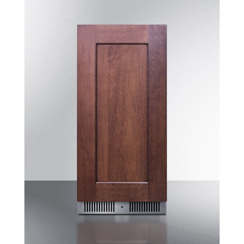 Summit - Shallow 18" deep 15" wide undercounter refrigerator - SDHR1534PNR