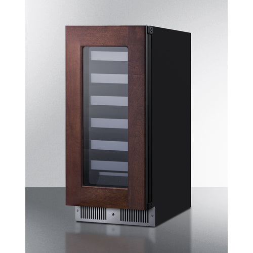 Summit - Shallow 18" deep 15" wide undercounter wine cellar - SDHW1532PNR Summit - Shallow 18" deep 15" wide undercounter wine cellar - SDHW1532PNR