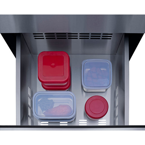 Summit - 24" Wide Built-In 3-Drawer Outdoor All-Refrigerator - SP6DS3DOS Summit - 24" Wide Built-In 3-Drawer Outdoor All-Refrigerator - SP6DS3DOS