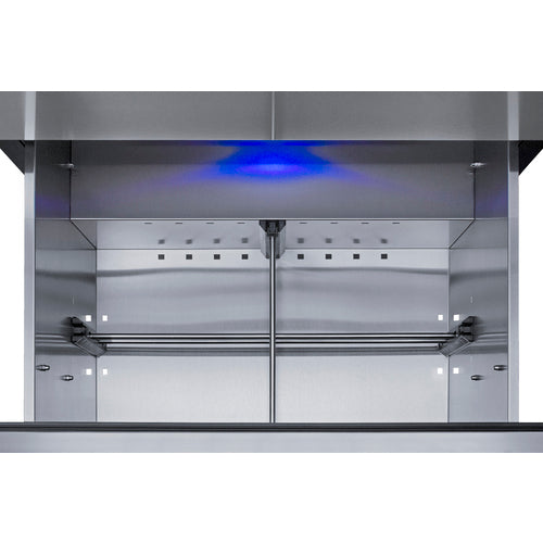 Summit - 27" wide built-in undercounter ADA height 2-drawer outdoor all-refrigerator - SPR275OS2DCSSADA Summit - 27" wide built-in undercounter ADA height 2-drawer outdoor all-refrigerator - SPR275OS2DCSSADA