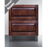 Summit - 27" wide built-in undercounter 2-drawer outdoor all-refrigerator - SPR275OS2DCSS Summit - 27" wide built-in undercounter 2-drawer outdoor all-refrigerator - SPR275OS2DCSS