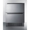 Summit - 27" wide built-in undercounter 2-drawer outdoor all-refrigerator - SPR275OS2DCSS