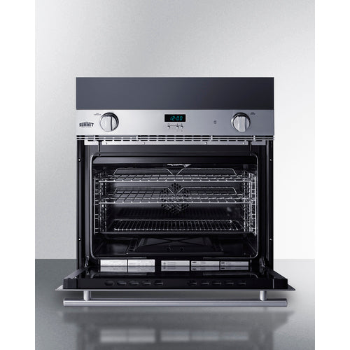 Summit - Filler kit in black for 27" wall ovens - TKSGWO27B