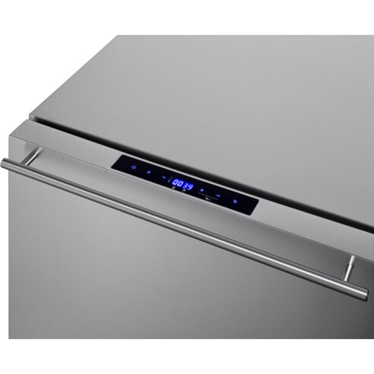Summit - 24" wide indoor/outdoor 2-drawer refrigerator-freezer - ADRF244CSS Summit - 24" wide indoor/outdoor 2-drawer refrigerator-freezer - ADRF244CSS