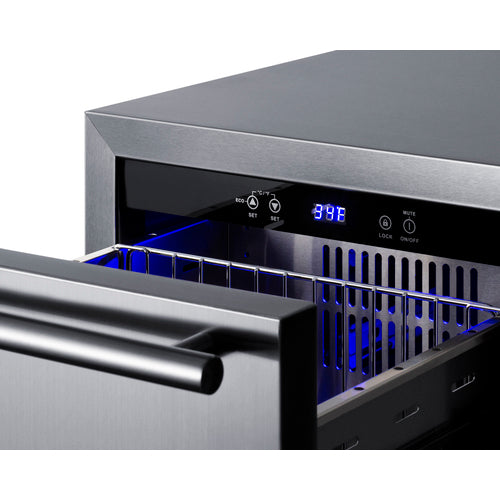 Summit - 18" Wide 2-Drawer All-Refrigerator Summit - 18" Wide 2-Drawer All-Refrigerator