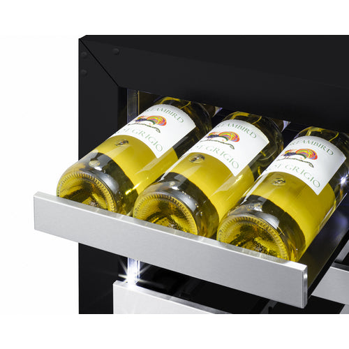Summit - Shallow 18" deep 15" wide undercounter wine cellar - SDHW1532PNR Summit - Shallow 18" deep 15" wide undercounter wine cellar - SDHW1532PNR