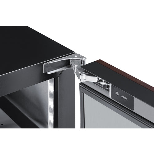 Summit - Shallow 18" deep 15" wide undercounter refrigerator - SDHR1534PNR Summit - Shallow 18" deep 15" wide undercounter refrigerator - SDHR1534PNR