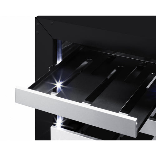 Summit - Shallow 18" deep 15" wide undercounter wine cellar - SDHW1532PNR Summit - Shallow 18" deep 15" wide undercounter wine cellar - SDHW1532PNR