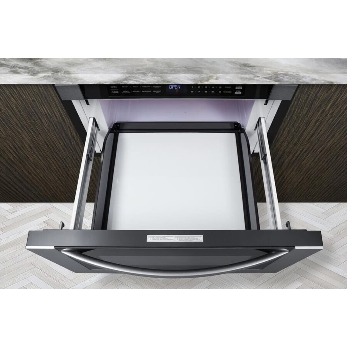Summit - 24" Wide Built-In Drawer Microwave - MDR245SS Summit - 24" Wide Built-In Drawer Microwave - MDR245SS