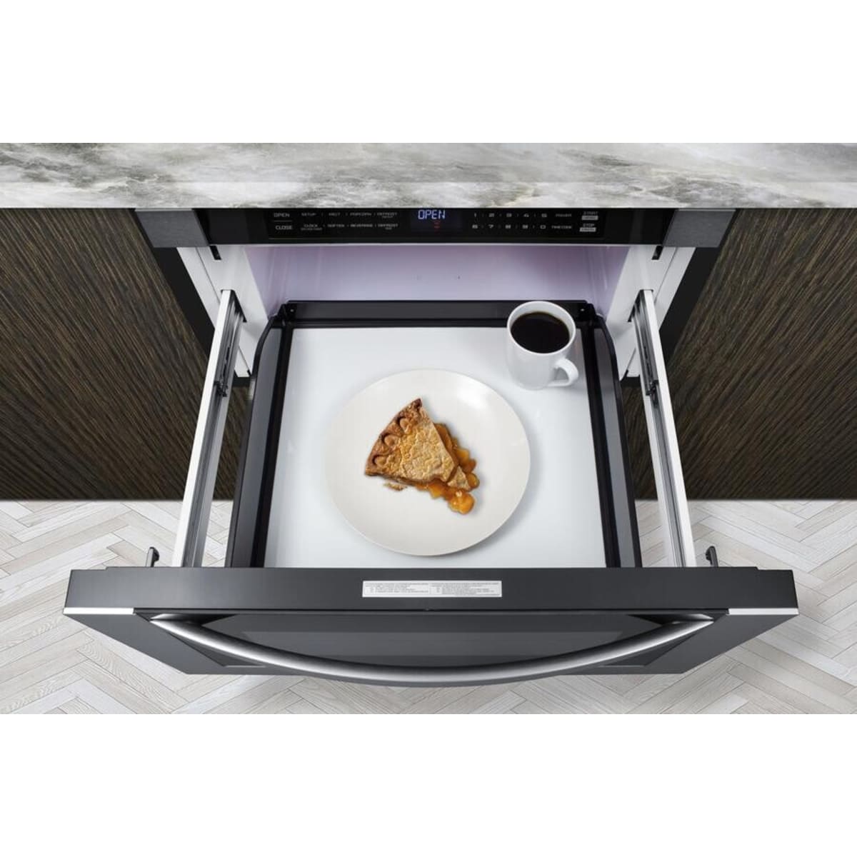 Summit - 24" Wide Built-In Drawer Microwave - MDR245SS Summit - 24" Wide Built-In Drawer Microwave - MDR245SS