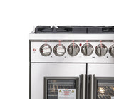 Forno - 30" Massimo 5 Burner Freestanding French Door Dual Fuel Range in Stainless Steel - FFSGS6325-30 Forno - 30" Massimo 5 Burner Freestanding French Door Dual Fuel Range in Stainless Steel - FFSGS6325-30