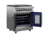 Forno - 30" Massimo 5 Burner Freestanding French Door Dual Fuel Range in Stainless Steel - FFSGS6325-30 Forno - 30" Massimo 5 Burner Freestanding French Door Dual Fuel Range in Stainless Steel - FFSGS6325-30