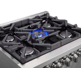 Forno - 30" Massimo 5 Burner Freestanding French Door Dual Fuel Range in Stainless Steel - FFSGS6325-30 Forno - 30" Massimo 5 Burner Freestanding French Door Dual Fuel Range in Stainless Steel - FFSGS6325-30