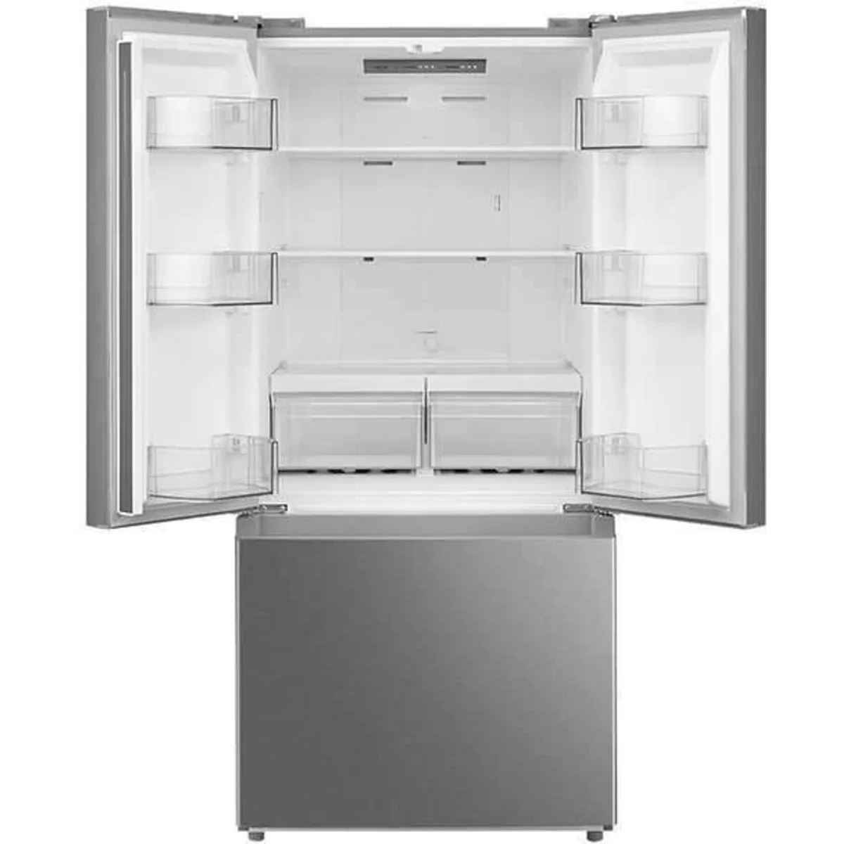 Midea - 18 CF French Door, 30" Wide, Non-Dispense - MRF18B4AST Midea - 18 CF French Door, 30" Wide, Non-Dispense - MRF18B4AST