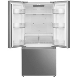 Midea - 18 CF French Door, 30" Wide, Non-Dispense - MRF18B4AST Midea - 18 CF French Door, 30" Wide, Non-Dispense - MRF18B4AST