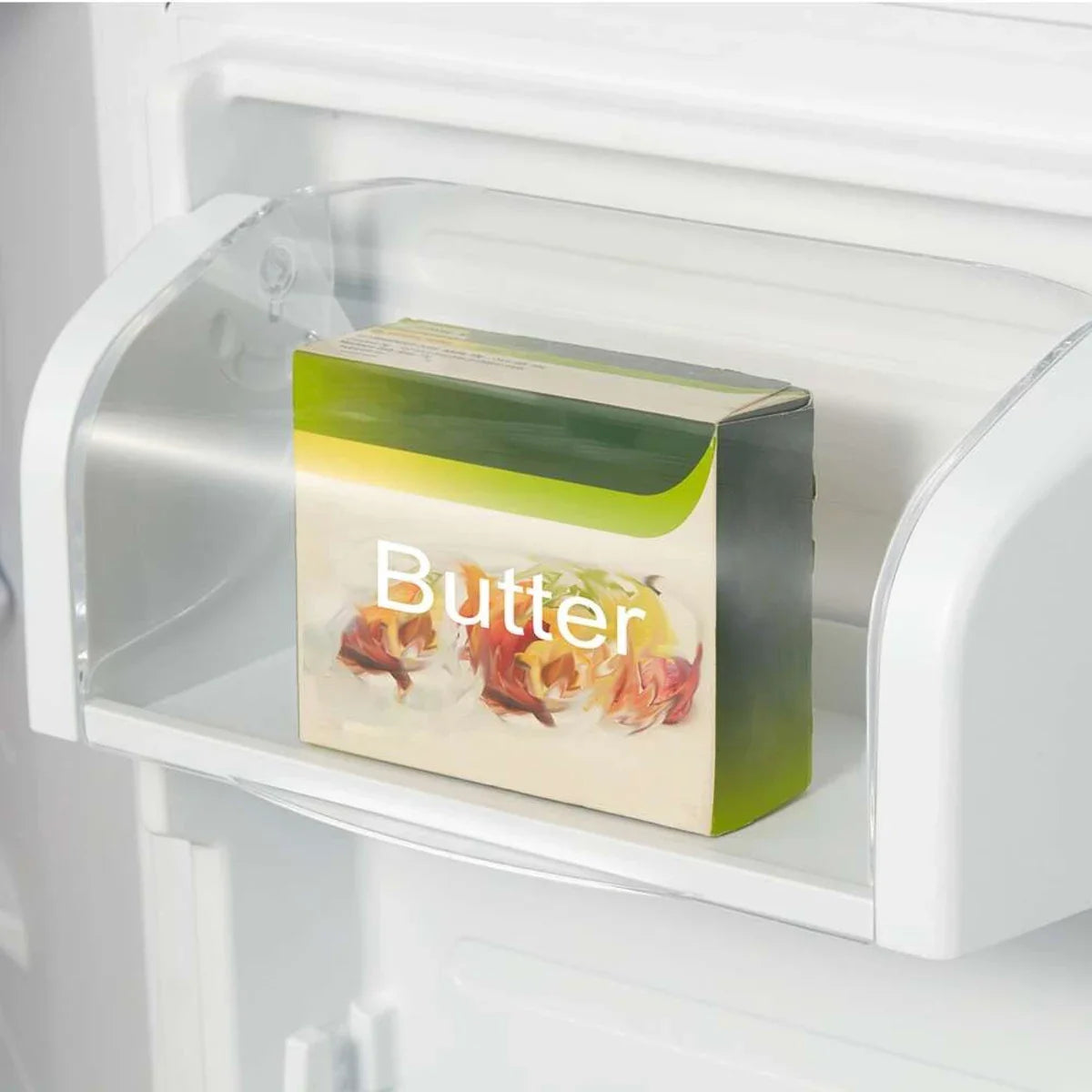 Midea - 18 CF Top Mount Refrigerator, Glass Shelves, Ice Maker Ready, ESTAR - MRT18S3ABB Midea - 18 CF Top Mount Refrigerator, Glass Shelves, Ice Maker Ready, ESTAR - MRT18S3ABB