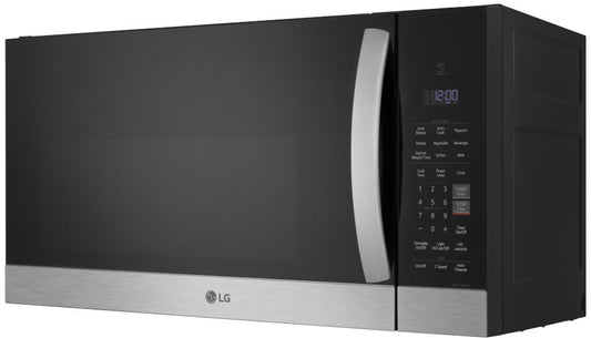 LG - 1.7 CF Over-the-Range Microwave, 300 CFM, ThinQ, EasyClean - Over The Range - MVEM1721F