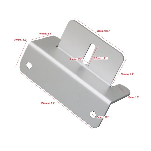 Aims Power - Solar Panel Z Bracket Mounting Kit 4 Piece Set Aims Power - Solar Panel Z Bracket Mounting Kit 4 Piece Set