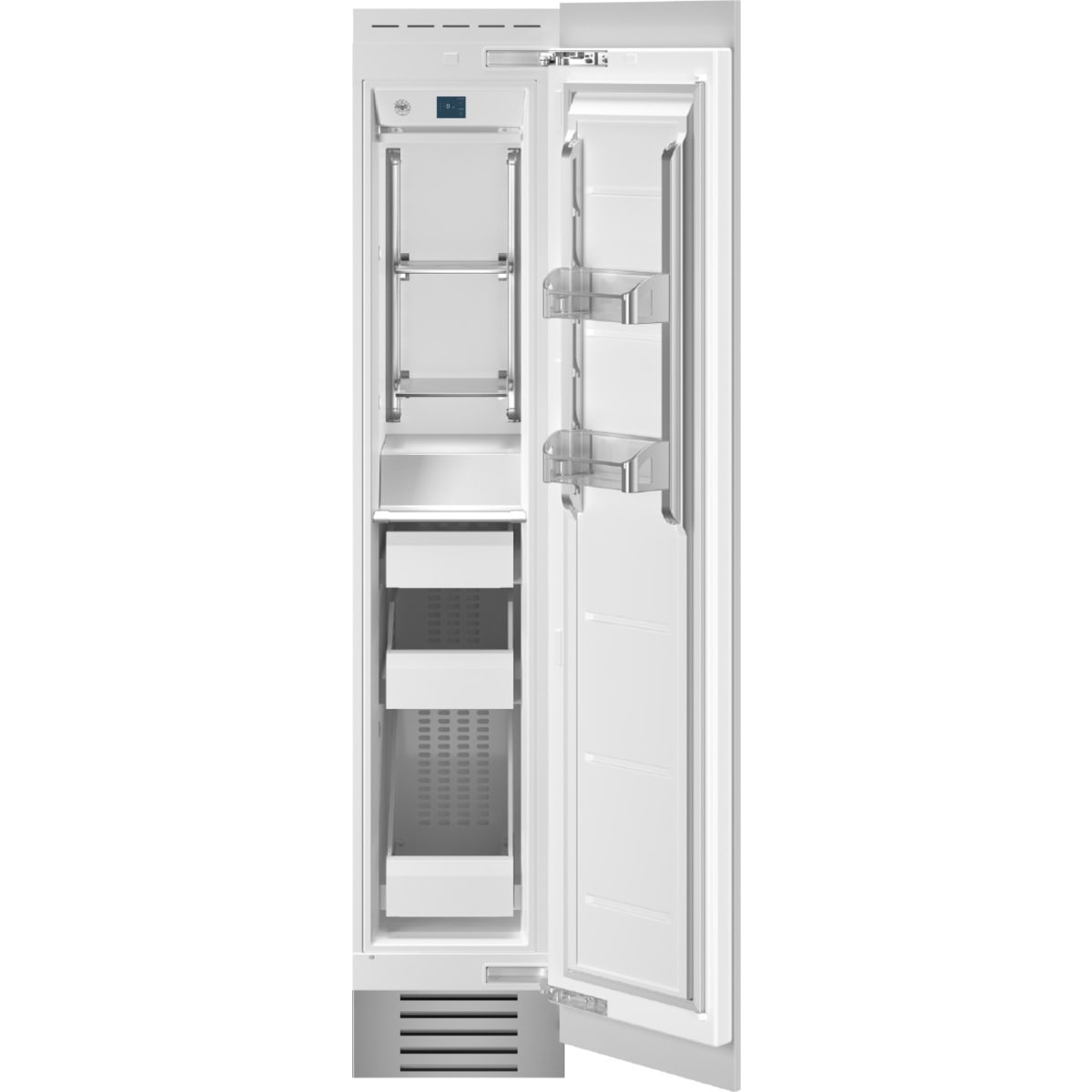 Bertazzoni - 18 Inch Panel-Ready Built-In Freezer Column with 8.22 cu. ft. Capacity Bertazzoni - 18 Inch Panel-Ready Built-In Freezer Column with 8.22 cu. ft. Capacity