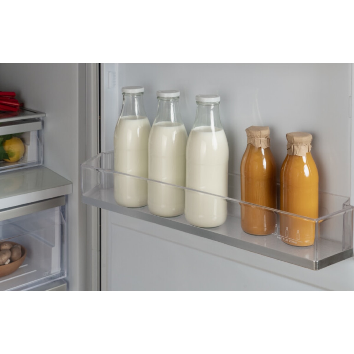 Bertazzoni - Professional Series 24 Inch Panel Ready Refrigerator Column with 12.5 cu. ft. Total Capacity - REF24RCBPNV Bertazzoni - Professional Series 24 Inch Panel Ready Refrigerator Column with 12.5 cu. ft. Total Capacity - REF24RCBPNV