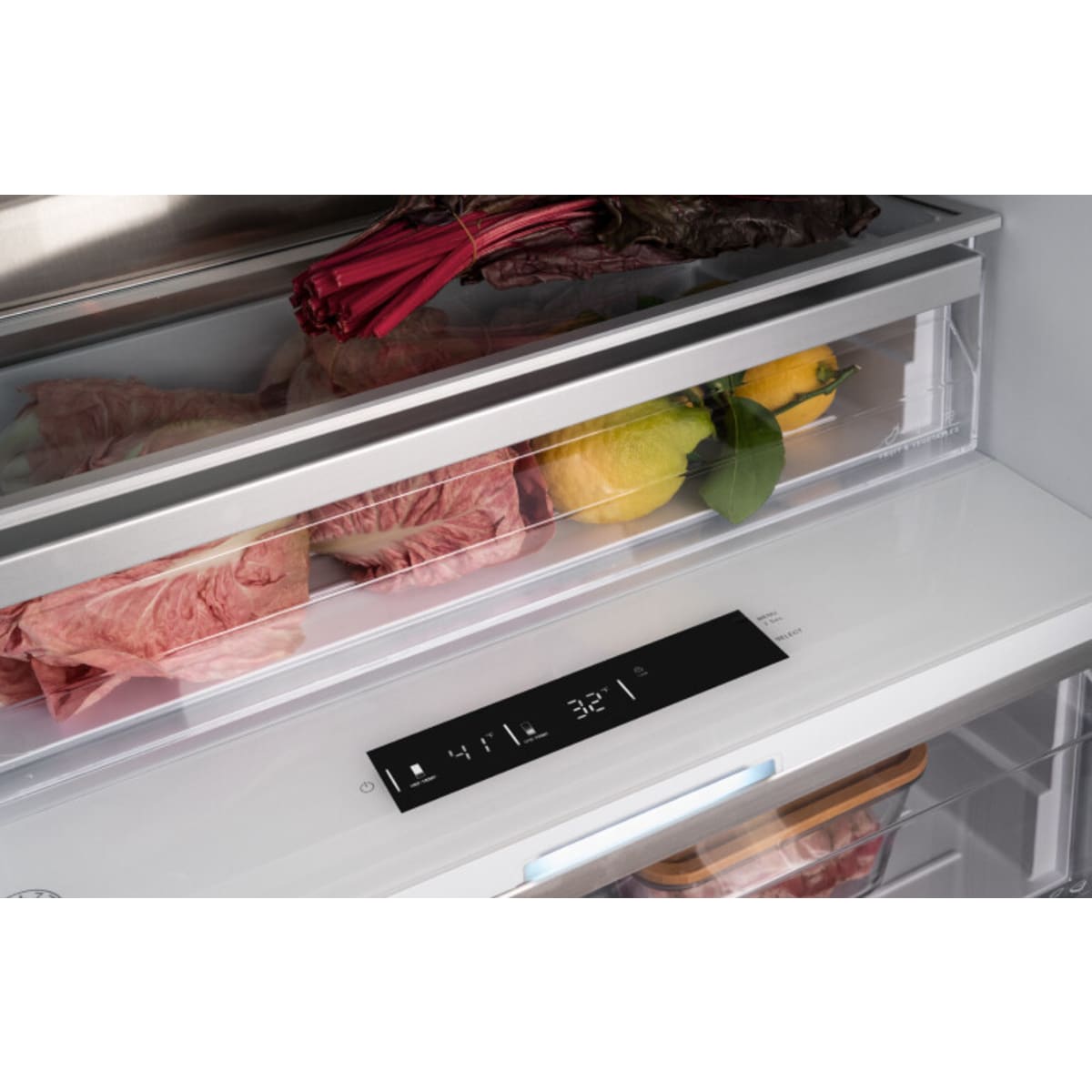 Bertazzoni - Professional Series 24 Inch Panel Ready Refrigerator Column with 12.5 cu. ft. Total Capacity - REF24RCBPNV Bertazzoni - Professional Series 24 Inch Panel Ready Refrigerator Column with 12.5 cu. ft. Total Capacity - REF24RCBPNV