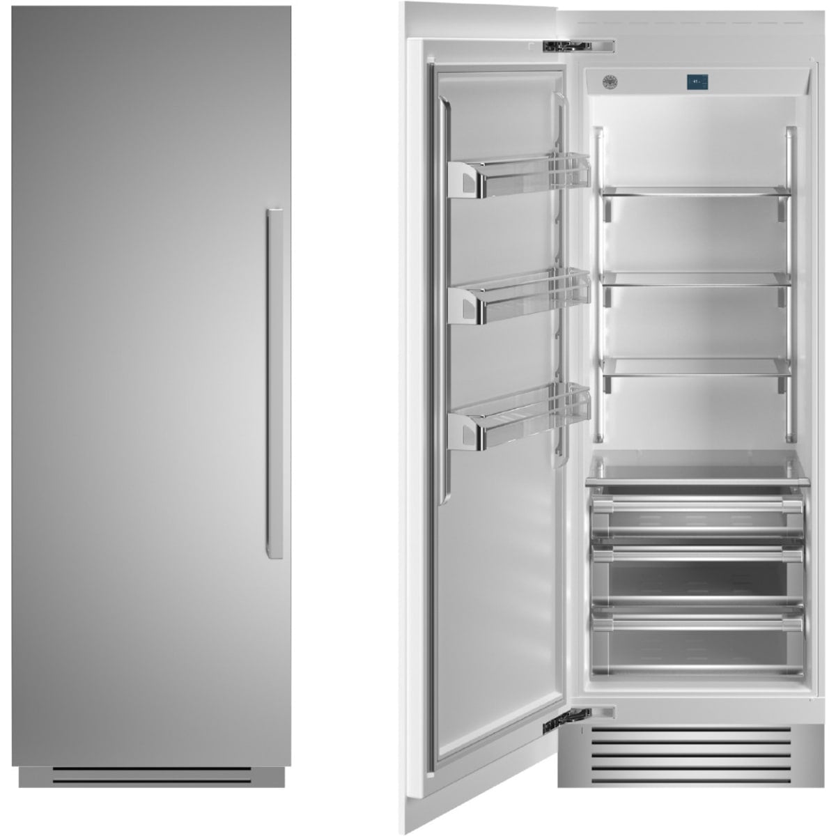Bertazzoni - Professional Series 30 Inch All Refrigerator Column with 17.44 cu. ft. Capacity Bertazzoni - Professional Series 30 Inch All Refrigerator Column with 17.44 cu. ft. Capacity