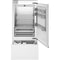 Bertazzoni - 36" Built-In Bottom Mount Refrigerator and Custom Panel