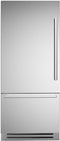 Bertazzoni - 36 Inch Built-In Bottom Freezer Refrigerator