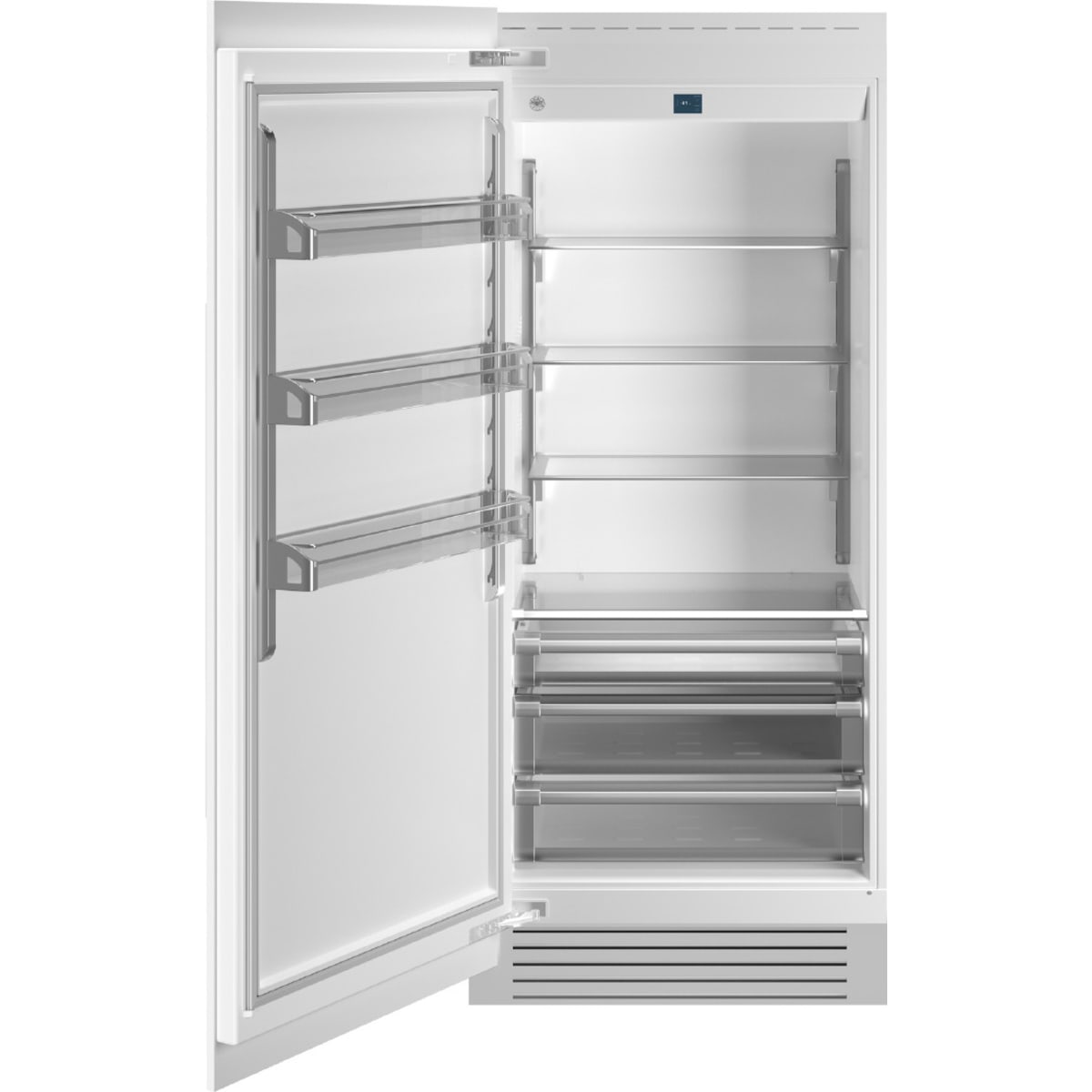 Bertazzoni Master Series - 36 Inch Panel Ready Built-In All Refrigerator Column with 21.54 cu. ft. Capacity Bertazzoni Master Series - 36 Inch Panel Ready Built-In All Refrigerator Column with 21.54 cu. ft. Capacity
