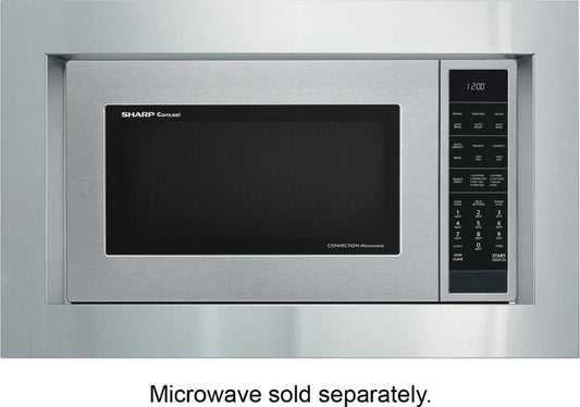 Sharp - 30 inch Built-In Flush Mount Trim Kit for SMC1585 - RK94S30F