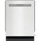 Sharp - 24" Smart Top Ctrl Dishwasher, 45 dBA, 3rd Rack - SDW6767HS