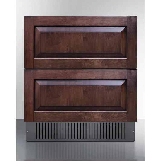 Summit - 30" wide built-in undercounter 2-drawer outdoor all-refrigerator - SPR3032DPNR