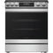 Sharp - 6.1 CF / 30" Gas Slide-In Range, Convection, AirFry - SSG3065JS