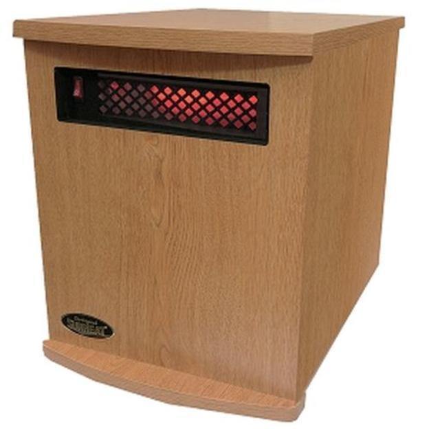 SUNHEAT Infrared Heater Sunheat Original SUNHEAT USA1500-M Infrared Heater - Oak SUNHEAT Infrared Heater Sunheat Original SUNHEAT USA1500-M Infrared Heater - Oak