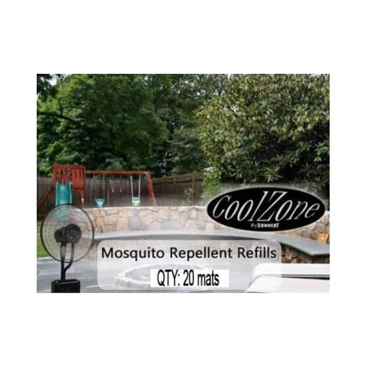 SUNHEAT Mats 20 Pack Mosquito Mats for CZ500 Ultrasonic Dry Misting Fan SUNHEAT Mats 20 Pack Mosquito Mats for CZ500 Ultrasonic Dry Misting Fan