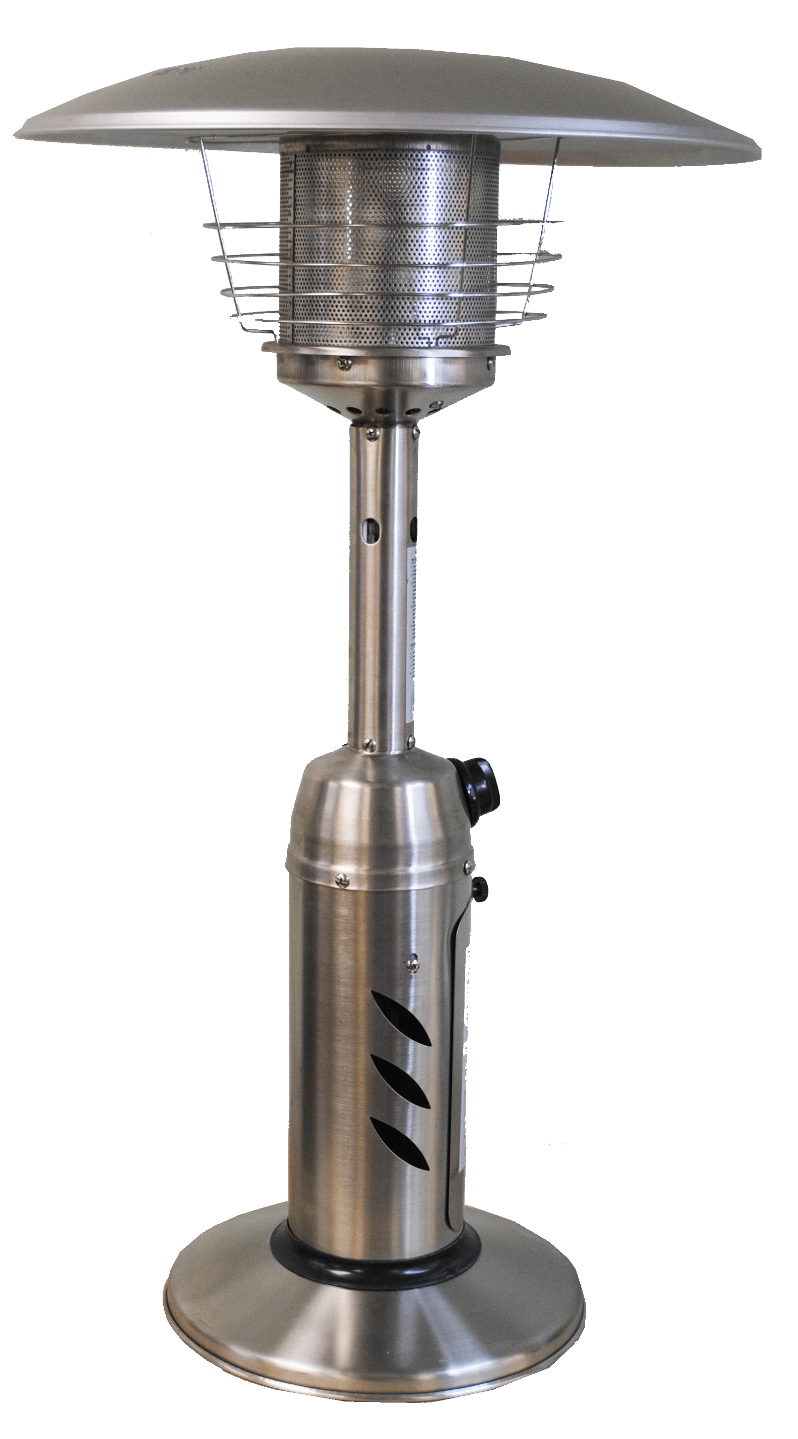 SUNHEAT Patio Heater SUNHEAT Traditional Round Design Tabletop Patio Heater Stainless Steel SUNHEAT Patio Heater SUNHEAT Traditional Round Design Tabletop Patio Heater Stainless Steel