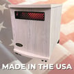 SUNHEAT | Original SUNHEAT USA1500-M Infrared Heater - Antique White | USA1500-M Antique White SUNHEAT | Original SUNHEAT USA1500-M Infrared Heater - Antique White | USA1500-M Antique White