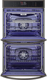 LG - 9.4 CF / 30" Smart Double Wall Oven with Fan Convection, Air Fry - Electric Wall Ovens - WDEP9423D LG - 9.4 CF / 30" Smart Double Wall Oven with Fan Convection, Air Fry - Electric Wall Ovens - WDEP9423D