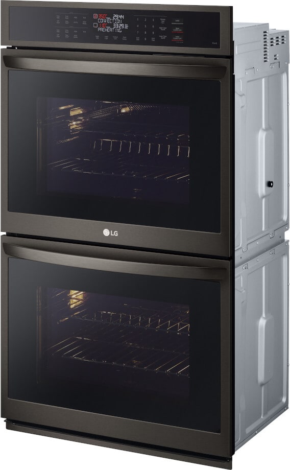 LG - 9.4 CF / 30" Smart Double Wall Oven with Fan Convection, Air Fry - Electric Wall Ovens - WDEP9423D LG - 9.4 CF / 30" Smart Double Wall Oven with Fan Convection, Air Fry - Electric Wall Ovens - WDEP9423D