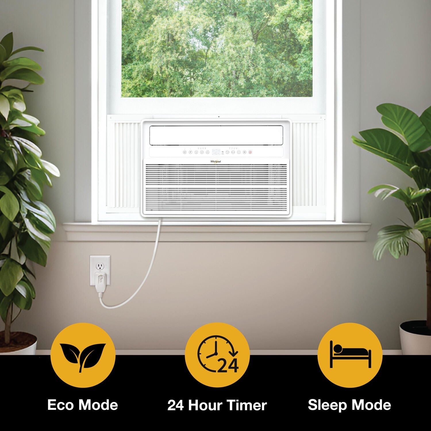 Whirlpool - 24000 BTU Inverter Window Air Conditioner - WHAW-241IN Whirlpool - 24000 BTU Inverter Window Air Conditioner - WHAW-241IN