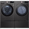 LG - 4.5 CF Front Load Washer (WM4000HBA) & 7.4 CF Electric Dryer (DLEX4000B) - WM4000HBA-E-KIT