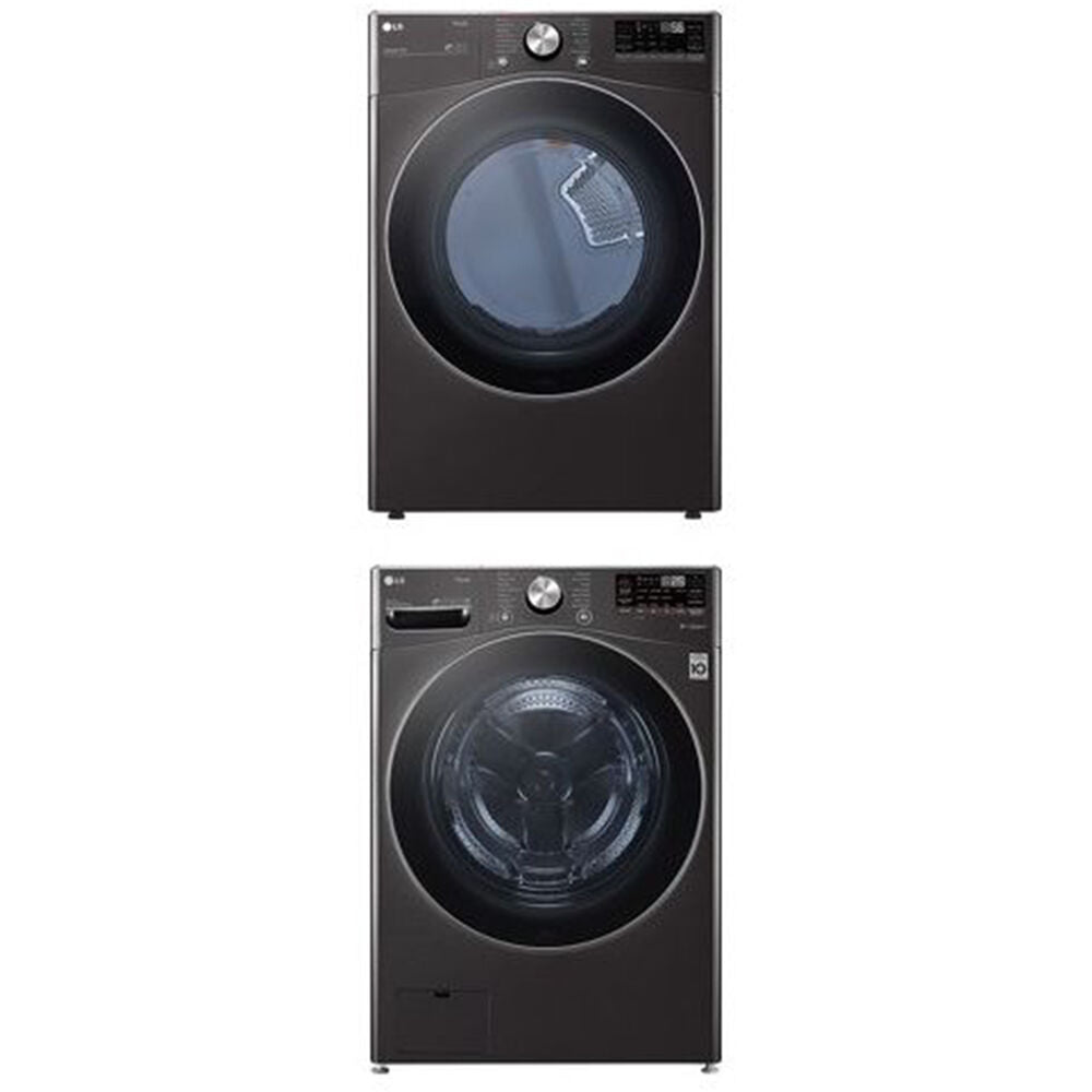 LG - 5.0 CF Front Load Washer (WM4200HBA) & 7.4 CF Electric Dryer (DLEX4200B) - WM4200HBA-E-KIT LG - 5.0 CF Front Load Washer (WM4200HBA) & 7.4 CF Electric Dryer (DLEX4200B) - WM4200HBA-E-KIT
