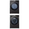 LG - 5.0 CF Front Load Washer (WM4200HBA) & 7.4 CF Electric Dryer (DLEX4200B) - WM4200HBA-E-KIT