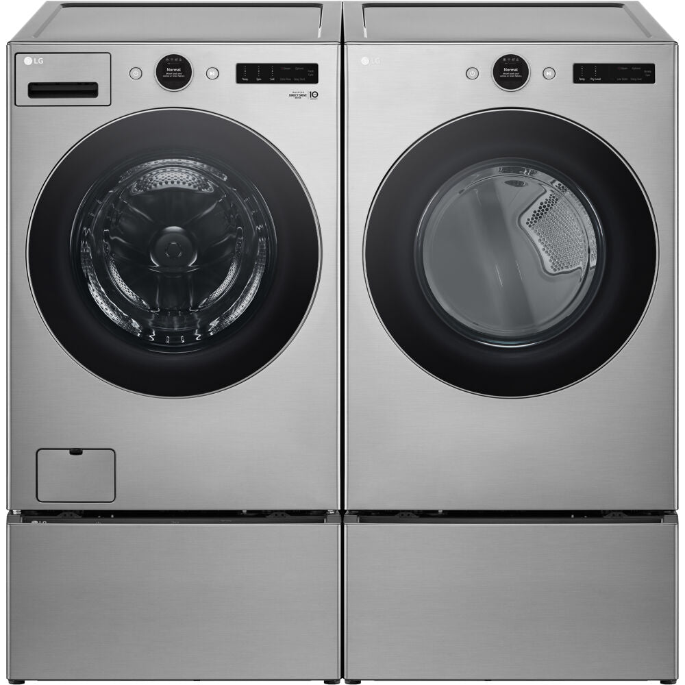 LG - 4.5 CF Front Load Washer (WM5500HVA) & 7.4 CF Gas Dryer (DLGX5501V) - WM5500HVA-G-KIT LG - 4.5 CF Front Load Washer (WM5500HVA) & 7.4 CF Gas Dryer (DLGX5501V) - WM5500HVA-G-KIT