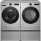 LG - 4.5 CF Front Load Washer (WM5500HVA) & 7.4 CF Gas Dryer (DLGX5501V) - WM5500HVA-G-KIT