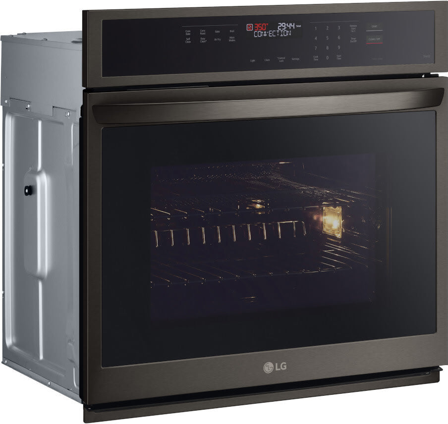 LG - 4.7 CF / 30" Smart Single Wall Oven with Fan Convection, Air Fry - Electric Wall Ovens - WSEP4723D LG - 4.7 CF / 30" Smart Single Wall Oven with Fan Convection, Air Fry - Electric Wall Ovens - WSEP4723D