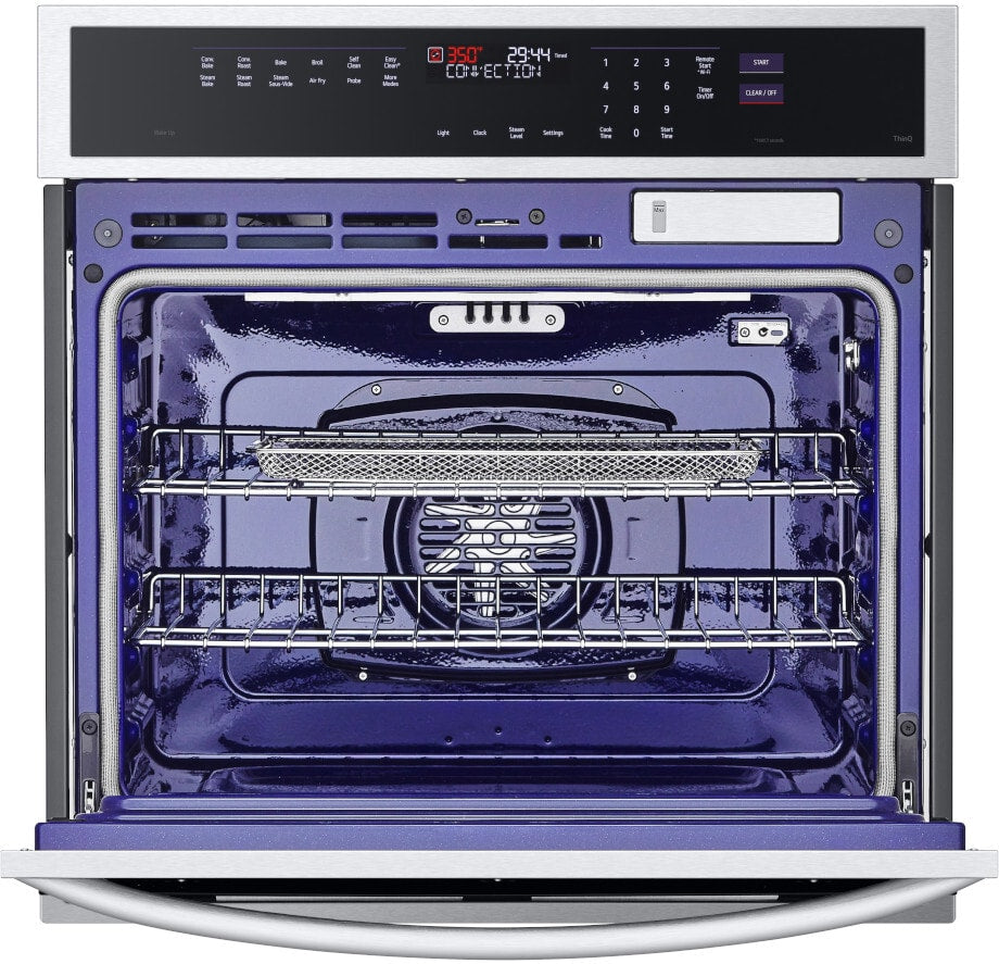 LG - 4.7 CF / 30" Smart Single Wall Oven with True Convection, InstaView - Electric Wall Ovens - WSEP4727F LG - 4.7 CF / 30" Smart Single Wall Oven with True Convection, InstaView - Electric Wall Ovens - WSEP4727F