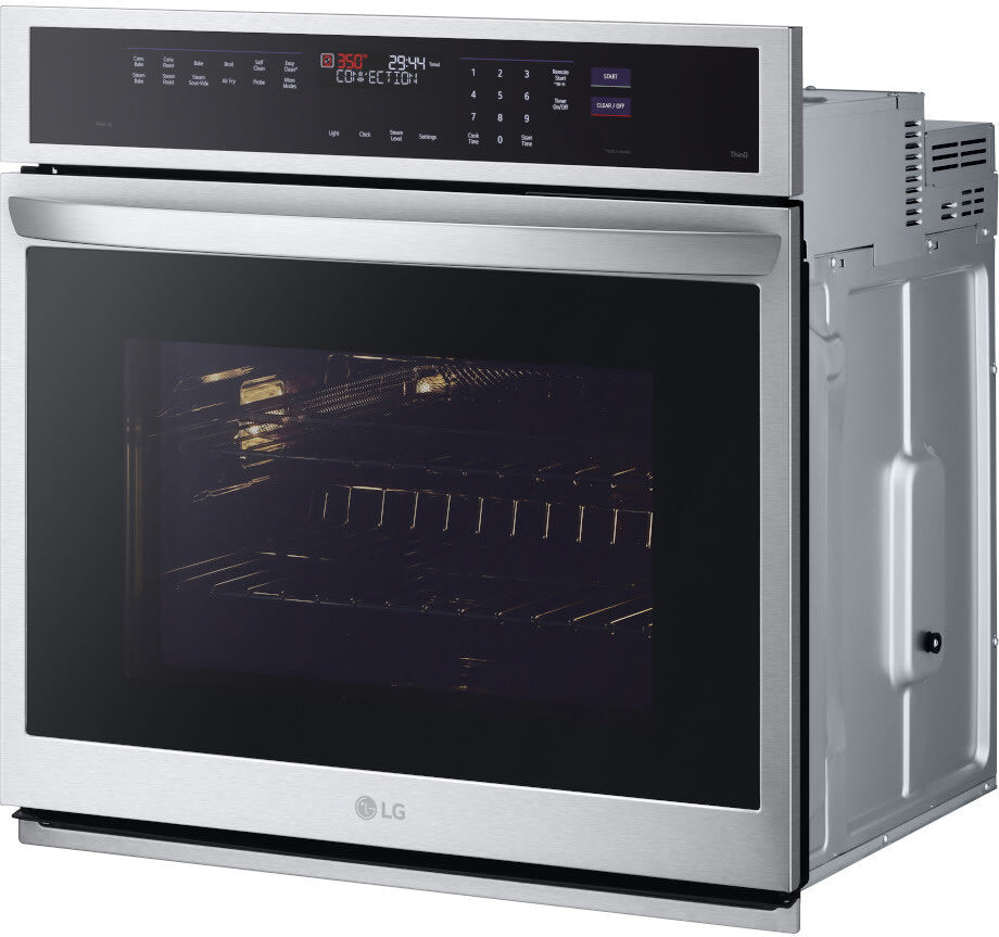 LG - 4.7 CF / 30" Smart Single Wall Oven with True Convection, InstaView - Electric Wall Ovens - WSEP4727F LG - 4.7 CF / 30" Smart Single Wall Oven with True Convection, InstaView - Electric Wall Ovens - WSEP4727F