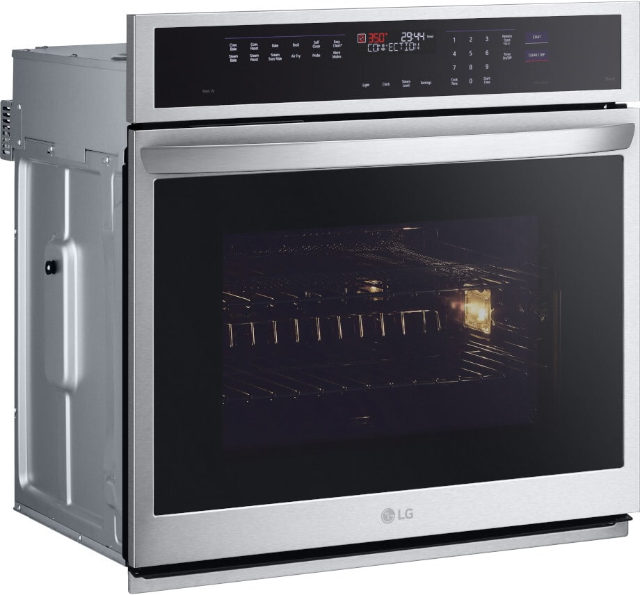 LG - 4.7 CF / 30" Smart Single Wall Oven with True Convection, InstaView - Electric Wall Ovens - WSEP4727F LG - 4.7 CF / 30" Smart Single Wall Oven with True Convection, InstaView - Electric Wall Ovens - WSEP4727F