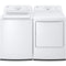 LG - 4.1 CF Top Load Washer (WT6105CW) & 7.3 CF Electric Dryer (DLE6100W) - WT6105CW-E-KIT